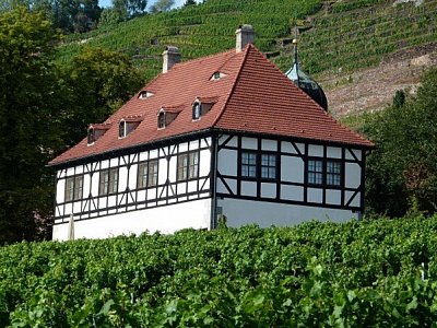 Denkmalschutz kann z.B. bei einem der Radebeuler Weinberghäuser zur Herausforderung werden. - Wikimediaimages via pixabay