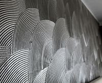 Mit Putz lassen sich verschiedenartige Effekte an die Wand zaubern. - © Klaus Eppele - Fotolia.com