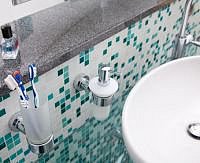 Im Bad sind Mosaikfliesen ein echter Hingucker. - © contrastwerkstatt - Fotolia.com